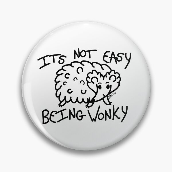 Item preview, It's not easy being wonKy - For PALE  designed and sold by GrannyPomshka.