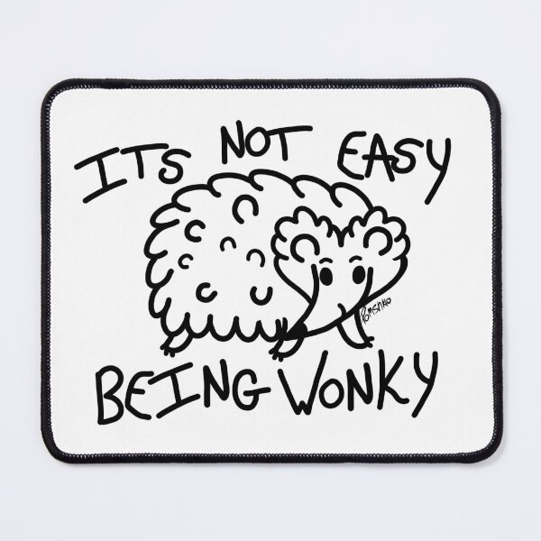 Item preview, It's not easy being wonKy - For PALE  designed and sold by GrannyPomshka.