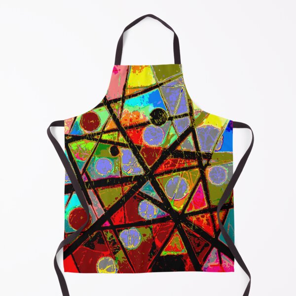Item preview, circles lines fun abstract colorful geometric design designed and sold by SmashingDeals.