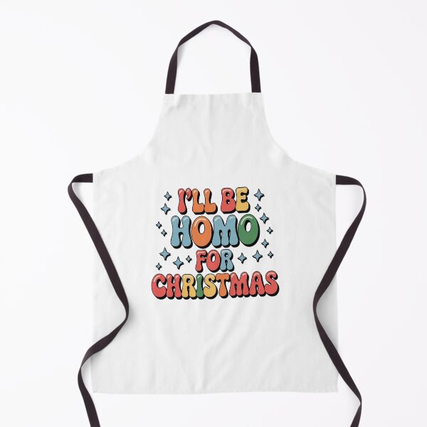 Item preview, LGBTQ I'll Be Homo For Christmas Gay Christmas Rainbow designed and sold by VladoZork.