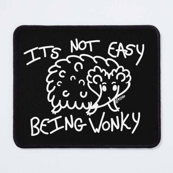 Item preview, It's not easy being wonKy - For DARK designed and sold by GrannyPomshka.