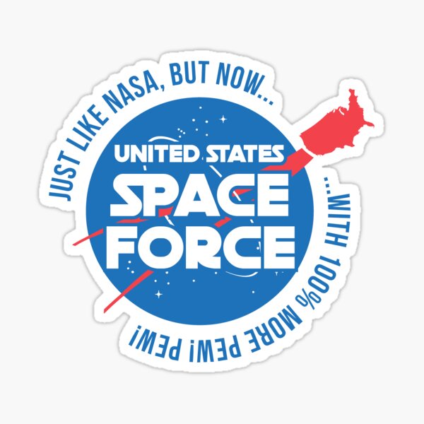 Us Space Force Stickers for Sale