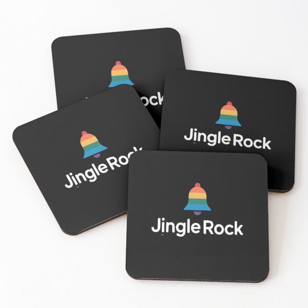 Item preview, LGBTQ Rainbow Christmas Shirt Jingle Rocks Minimal designed and sold by VladoZork.