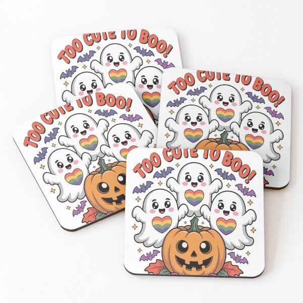 Item preview, LGBTQ Pride Halloween Ghost Rainbow designed and sold by VladoZork.