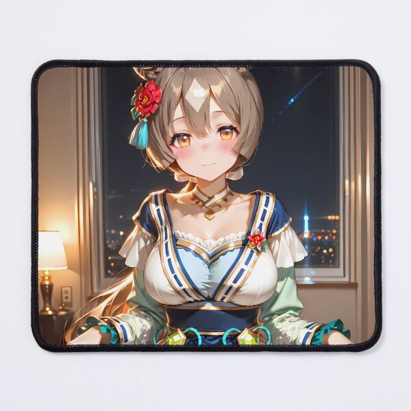 Item preview, Satono Diamond Uma Musume Pretty Derby Elegant Idol Style Blue Dress Anime Girl designed and sold by CarlosBender.