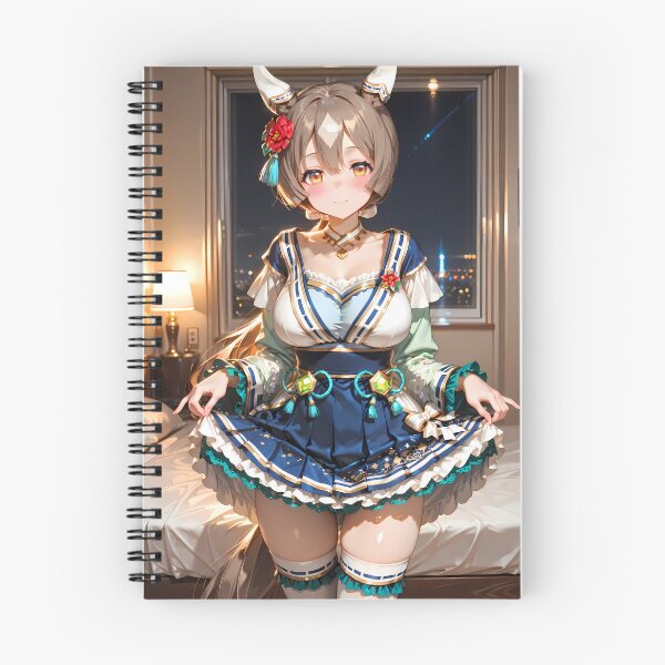 Item preview, Satono Diamond Uma Musume Pretty Derby Elegant Idol Style Blue Dress Anime Girl designed and sold by CarlosBender.