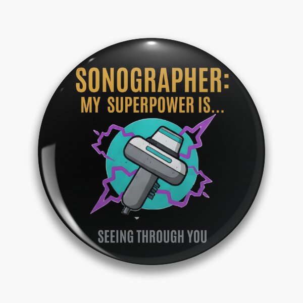 Item preview, Sonographer Superpower: My Power Is Seeing Through You! | Ultrasound Tech Humor designed and sold by Sitred123.