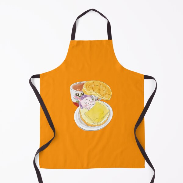 Item preview, Kawaii Hong Kong Pineapple Bun Bolo Food Illustration designed and sold by Green2711.