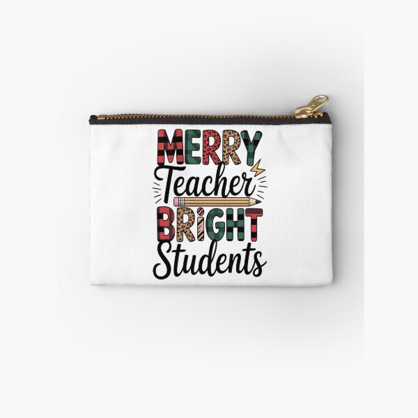 Item preview, MERRY Chistmas Teacher BRIGHT Students designed and sold by VladoZork.