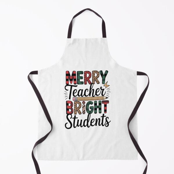 Item preview, MERRY Chistmas Teacher BRIGHT Students designed and sold by VladoZork.
