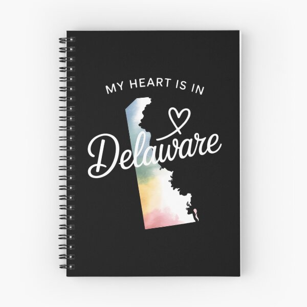 Aperçu de l'œuvre Cadeaux du Delaware. J'adore le Delaware. créée et vendue par PunkNation-Arts.