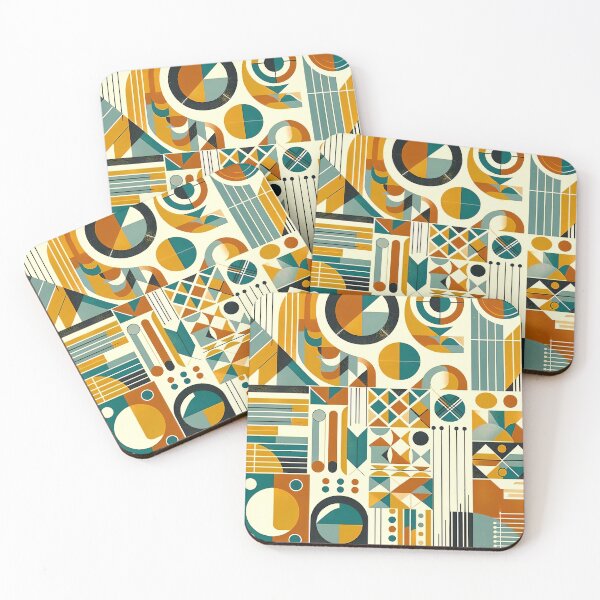 Item preview, Mid Century Modern Abstract Geometric Retro Design Art designed and sold by PinUpPizzazz.