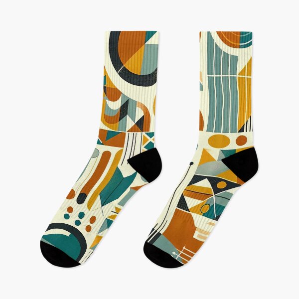 Item preview, Mid Century Modern Abstract Geometric Retro Design Art designed and sold by PinUpPizzazz.