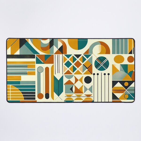 Item preview, Mid Century Modern Abstract Geometric Retro Design Art designed and sold by PinUpPizzazz.