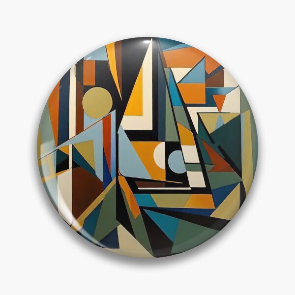Item preview, Mid Century Modern Abstract Geometric Retro Design Art designed and sold by PinUpPizzazz.