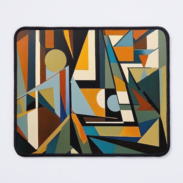 Item preview, Mid Century Modern Abstract Geometric Retro Design Art designed and sold by PinUpPizzazz.