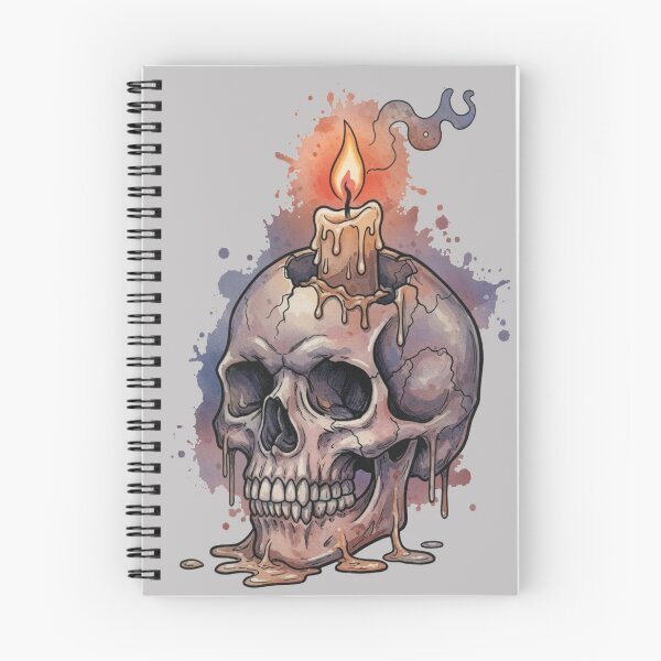 Item preview, Candle Lit Skull designed and sold by Mad-Seal-Tees.