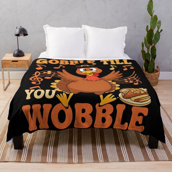 Item preview, thanksgiving funny Gobble Till You Wobble designed and sold by Uglyandcute.