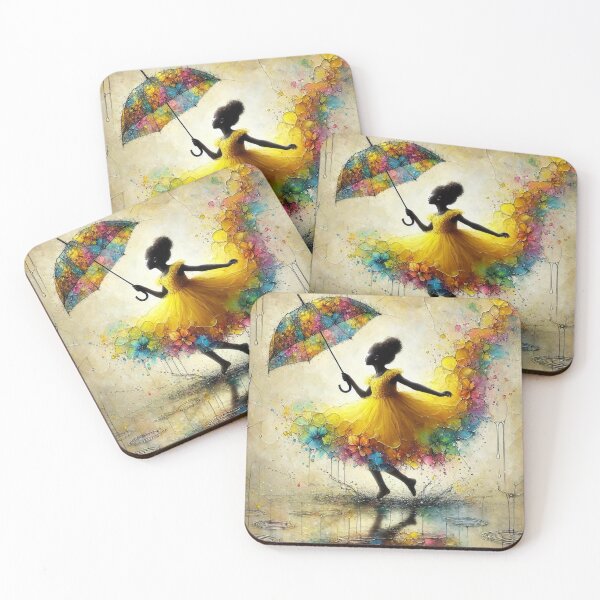Item preview, Whimsical Dance in the Rain designed and sold by WhimsyWink.