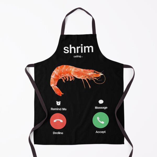 Item preview, Shrim Is Calling Meme T-Shirt Funny Misspelled Shrimp Calling Joke designed and sold by Jone Cham.