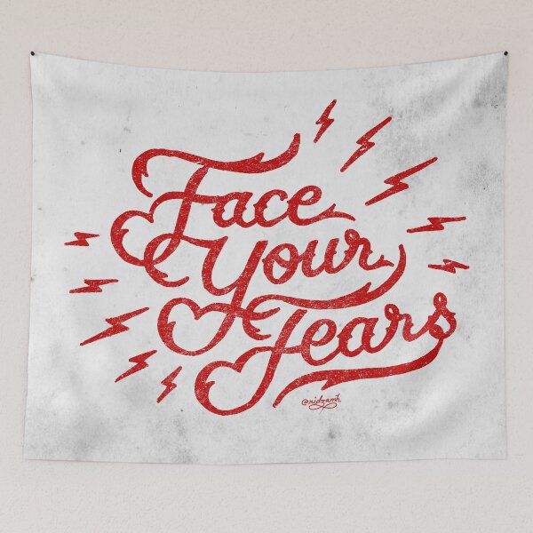 Item preview, Face Your Fears designed and sold by ridzamh.