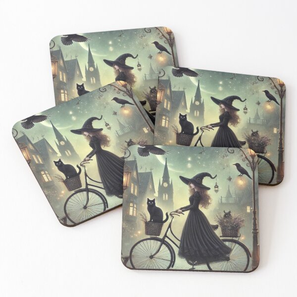 Item preview, Witches Midnight Ride designed and sold by WhimsyWink.