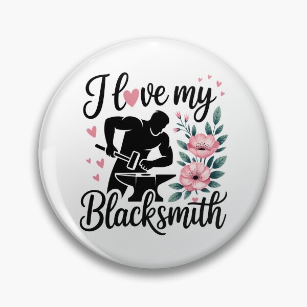 Item preview, I Love My Blacksmith Blacksmith Wife Girlfriend designed and sold by PunkNation-Arts.