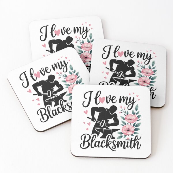 Item preview, I Love My Blacksmith Blacksmith Wife Girlfriend designed and sold by PunkNation-Arts.