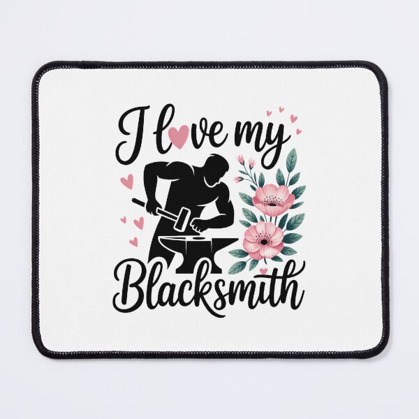 Item preview, I Love My Blacksmith Blacksmith Wife Girlfriend designed and sold by PunkNation-Arts.
