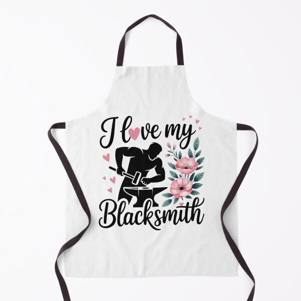 Item preview, I Love My Blacksmith Blacksmith Wife Girlfriend designed and sold by PunkNation-Arts.