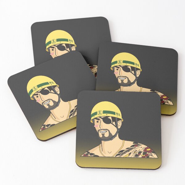 Item preview, Majima Construction, Goro Majima | Yakuza | Character Portrait designed and sold by TheGrafixCat.