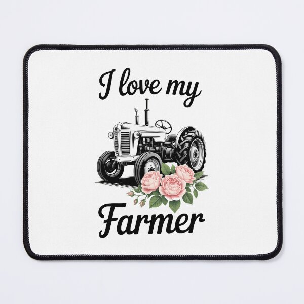 Item preview, I Love My Farmer Farmer Wife Women Tractor designed and sold by PunkNation-Arts.