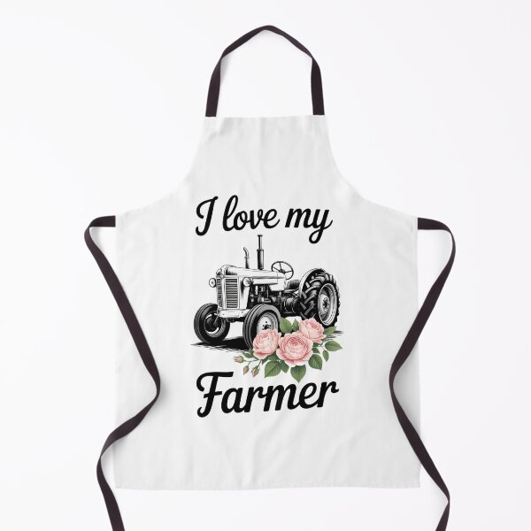 Item preview, I Love My Farmer Farmer Wife Women Tractor designed and sold by PunkNation-Arts.