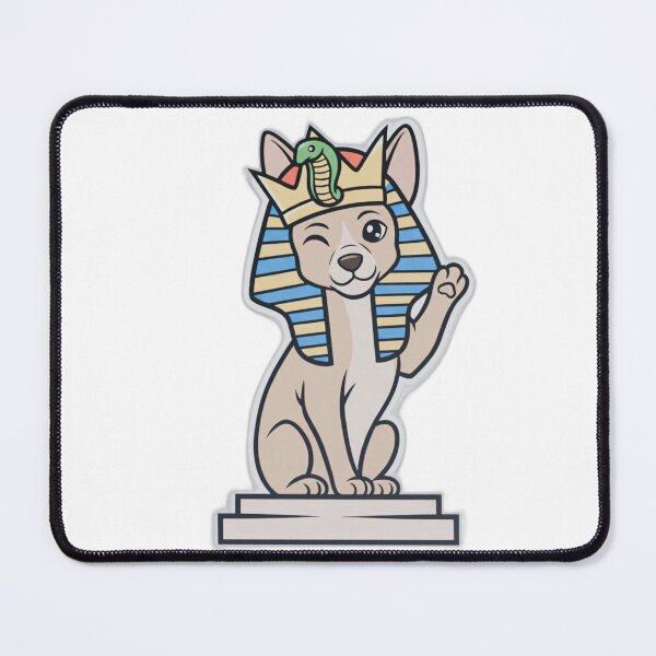 Item preview, Pharaoh Pup Sticker designed and sold by MRMDesign90.