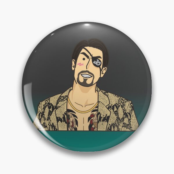 Item preview, Mad Dog, Goro Majima | Yakuza | Character Portrait designed and sold by TheGrafixCat.