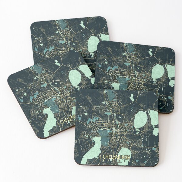 Item preview, Chelyabinsk City Map of Russia - Summer designed and sold by deMAP.