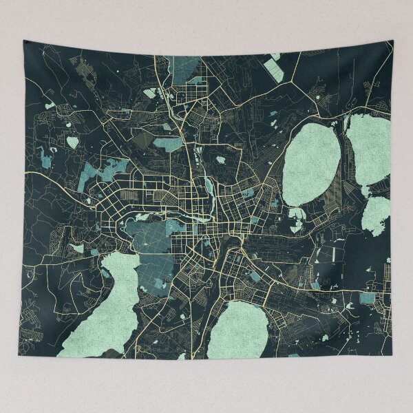 Item preview, Chelyabinsk City Map of Russia - Summer designed and sold by deMAP.