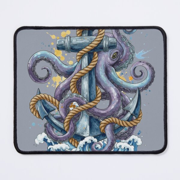 Item preview, Nautical Octopus designed and sold by Mad-Seal-Tees.