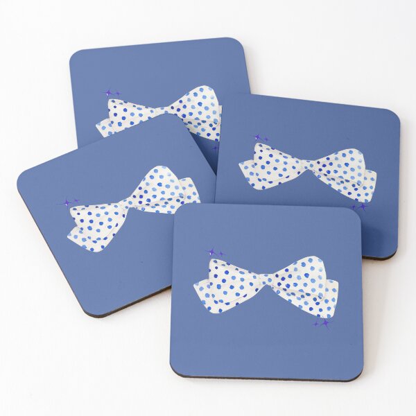 Item preview, Polka dots ribbon of blue designed and sold by andrasdesignssss.