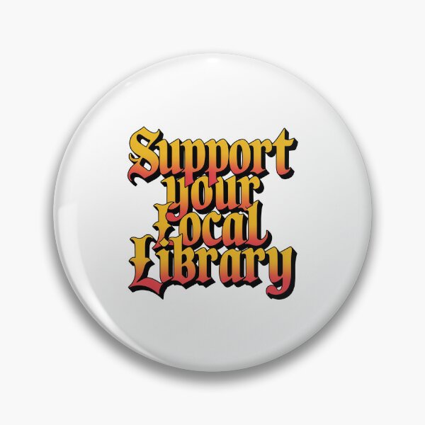 Artikelvorschau, Libraries Are Essential – Support Your Local Library entworfen und verkauft von Love Between Pages.