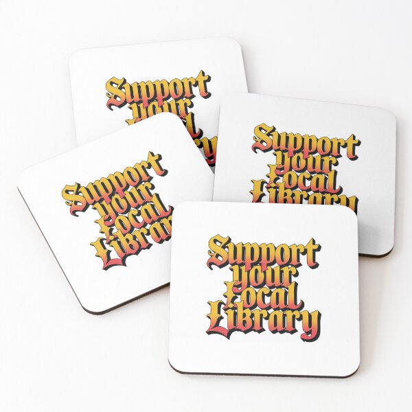 Item preview, Libraries Are Essential – Support Your Local Library designed and sold by Love Between Pages.