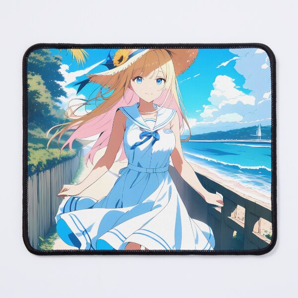 Item preview, Silence Suzuka Uma Musume Pretty Derby Anime Girl Waifu Summer Beach designed and sold by CarlosBender.