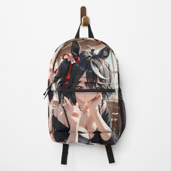 Item preview, Kitasan Black Uma Musume Pretty Derby Cafe Date Anime Girl Waifu designed and sold by CarlosBender.