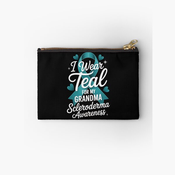 Item preview, I Wear Teal For My Grandma Scleroderma Awareness Ribbon designed and sold by PunkNation-Arts.
