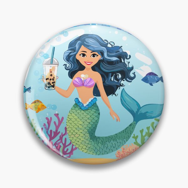 Item preview, Mermaid’s Boba Break designed and sold by shraddha2d.