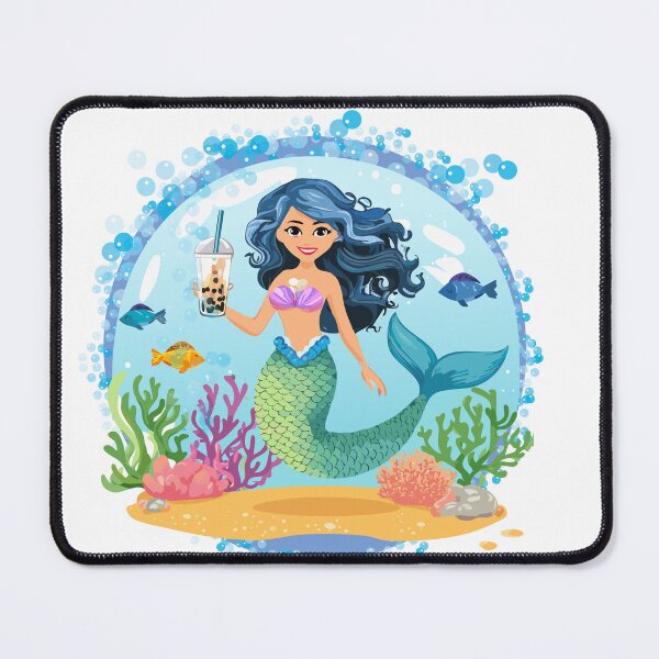 Item preview, Mermaid’s Boba Break designed and sold by shraddha2d.