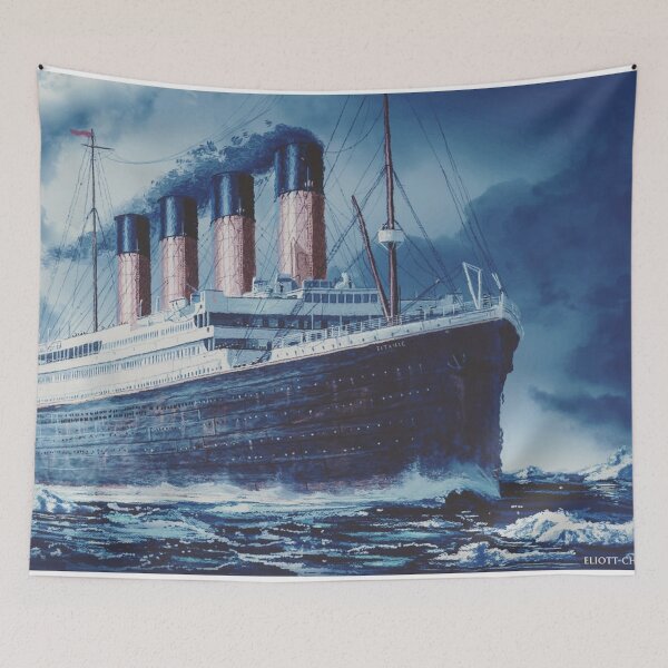 Item preview, Icefield | Titanic Painting | Art by Eliott Sontot designed and sold by Eliott Sontot.
