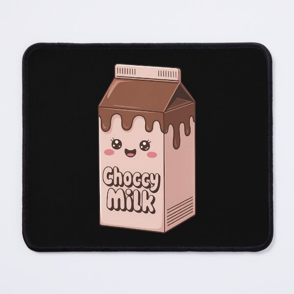Item preview, Choccy Milk Drink Chocolate Japanese Kawaii Cute designed and sold by HellD3vil-Art.