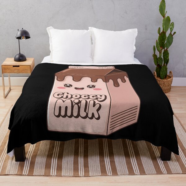 Item preview, Choccy Milk Drink Chocolate Japanese Kawaii Cute designed and sold by HellD3vil-Art.