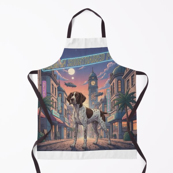 Item preview, Retro Anime Dog Cute German Shorthaired Pointer Dog Breeds Design designed and sold by ANIMEX00.
